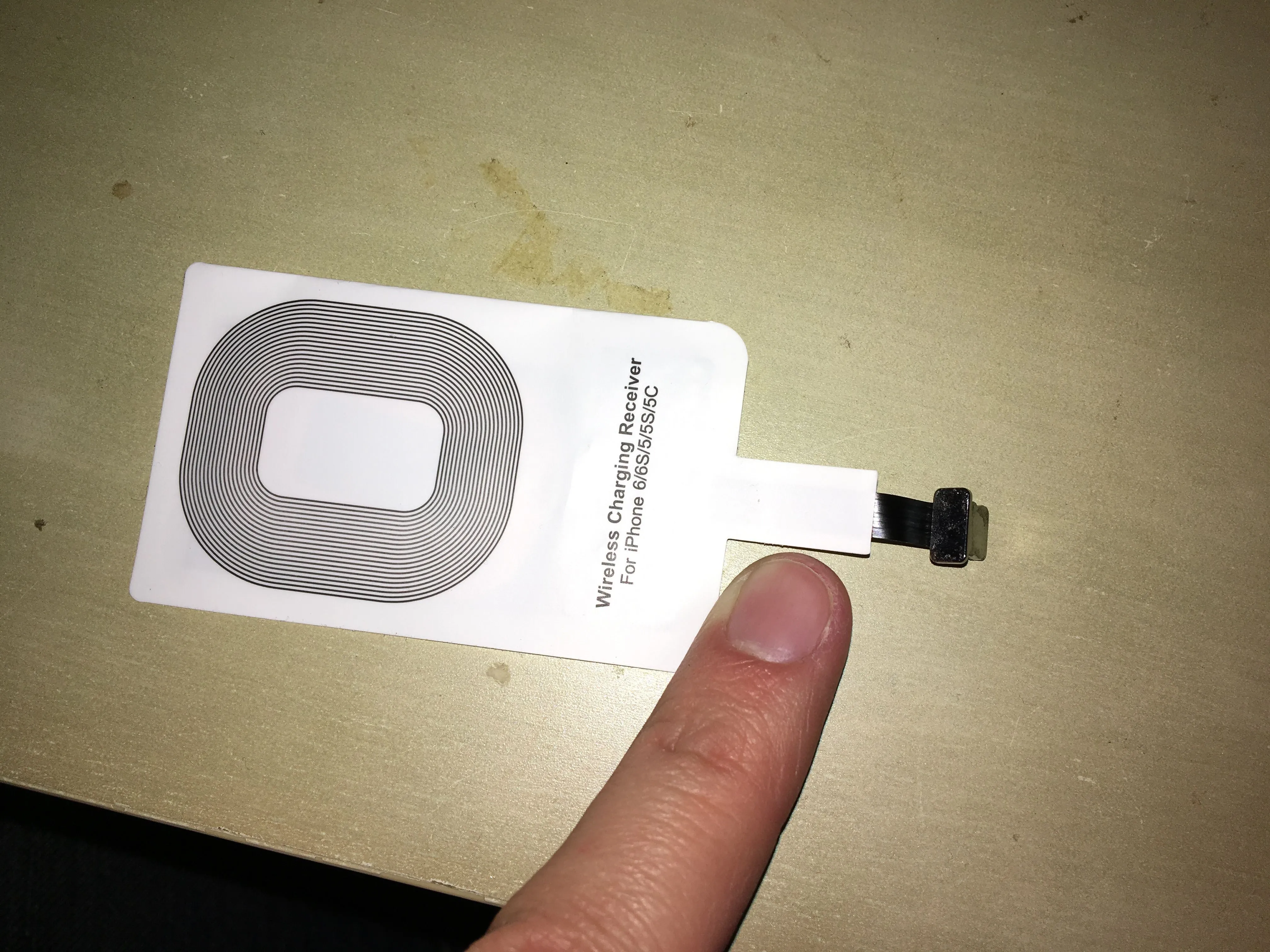 Wireless charger detail